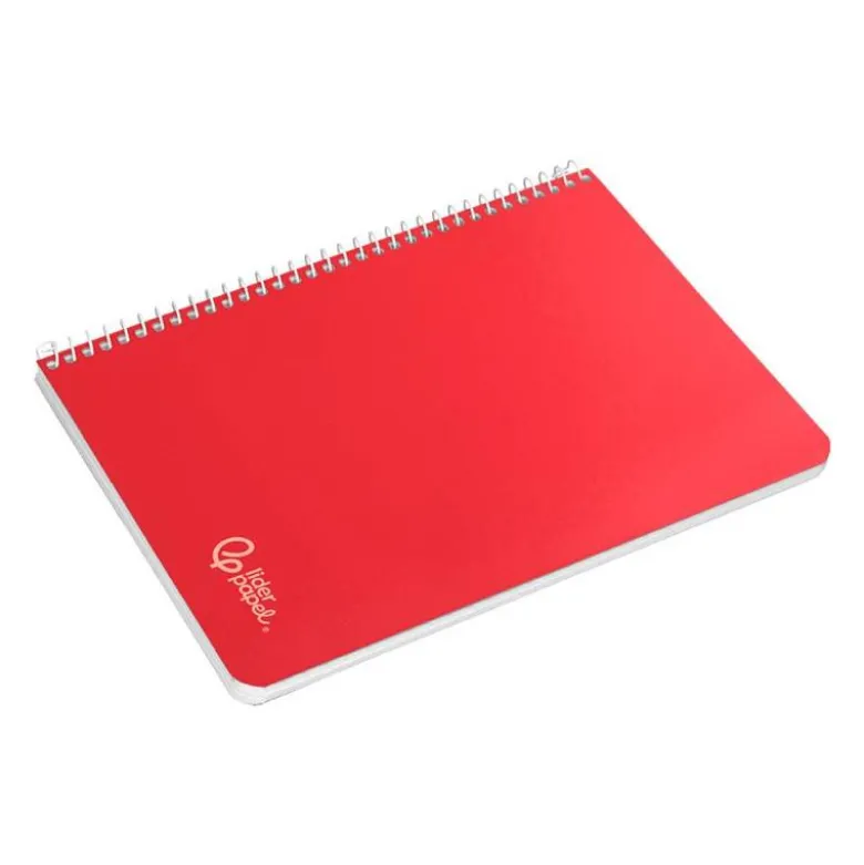 CUADERNO ESPIRAL LIDERPAPEL DIN A5 WITTY TAPA DURA 80H 90GR CUADRO 3MM CON MARGEN COLORES SURTIDOS