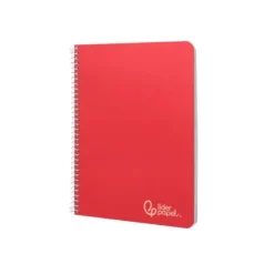 CUADERNO ESPIRAL LIDERPAPEL DIN A5 WITTY TAPA DURA 80H 90GR RAYADO Nº46 CON MARGEN COLORES SURTIDOS