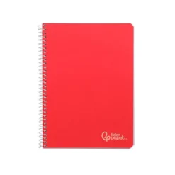 CUADERNO ESPIRAL LIDERPAPEL DIN A5 WITTY TAPA DURA 80H 90GR RAYADO Nº46 CON MARGEN COLORES SURTIDOS
