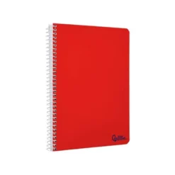 CUADERNO ESPIRAL LIDERPAPEL DIN A5 SMART TAPA BLANDA 40H 75GR CUADRO 4MM CON MARGEN COLORES SURTIDOS
