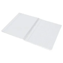 Cuaderno espiral Liderpapel DIN A4 Tapa plástico Cuadricula 4 mm 80H 90 g/m2 Con margen Colores surtidos (no se puede elegir)