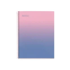 CUADERNO ESPIRAL MIQUELRIUS DIN A4 80 HOJAS CUADRO 5 MM 90 GR GRADIENT ROSA/AZUL