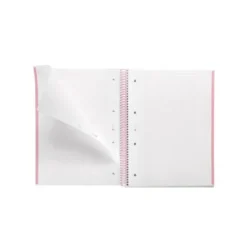 CUADERNO ESPIRAL MIQUELRIUS DIN A4 80 HOJAS CUADRO 5 MM 90 GR GRADIENT ROSA/AZUL