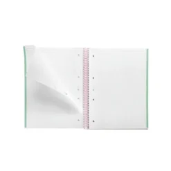 CUADERNO ESPIRAL MIQUELRIUS DIN A4 80 HOJAS CUADRO 5 MM 90 GR GRADIENT ROSA VERDE MENTA