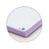 CUADERNO ESPIRAL OXFORD DIN A4+ 80 HOJAS CUADRO 5 MM CON MARGEN MALVA PASTEL