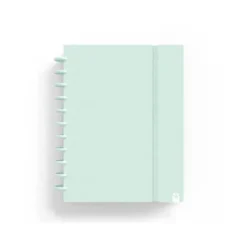 CUADERNO INGENIOX FOAM A4 80H RAYADO HORIZONTAL MENTA PASTEL