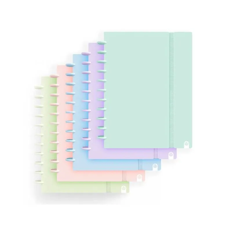 CUADERNO INGENIOX FOAM A4 80H RAYADO HORIZONTAL COLORES PASTEL SURTIDOS