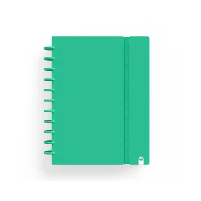 CUADERNO INGENIOX FOAM A4 80H RAYADO HORIZONTAL VERDE