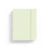 CUADERNO INGENIOX FOAM A4 80H RAYADO HORIZONTAL VERDE PASTEL