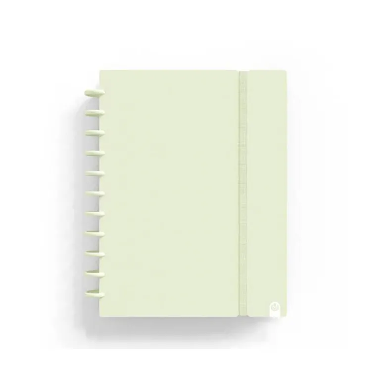 CUADERNO INGENIOX FOAM A4 80H RAYADO HORIZONTAL VERDE PASTEL