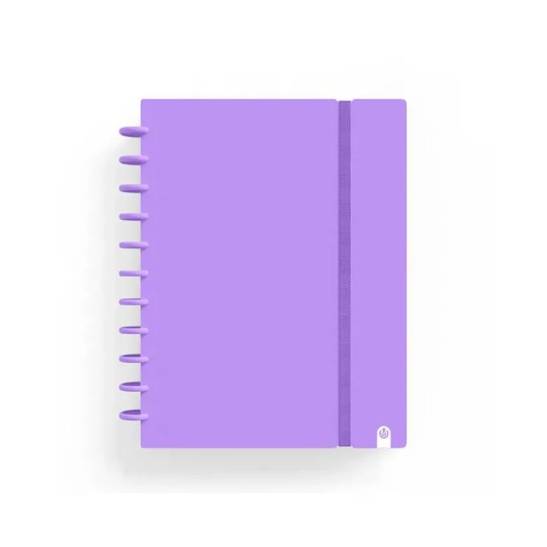 CUADERNO INGENIOX FOAM A4 80H RAYADO HORIZONTAL VIOLETA