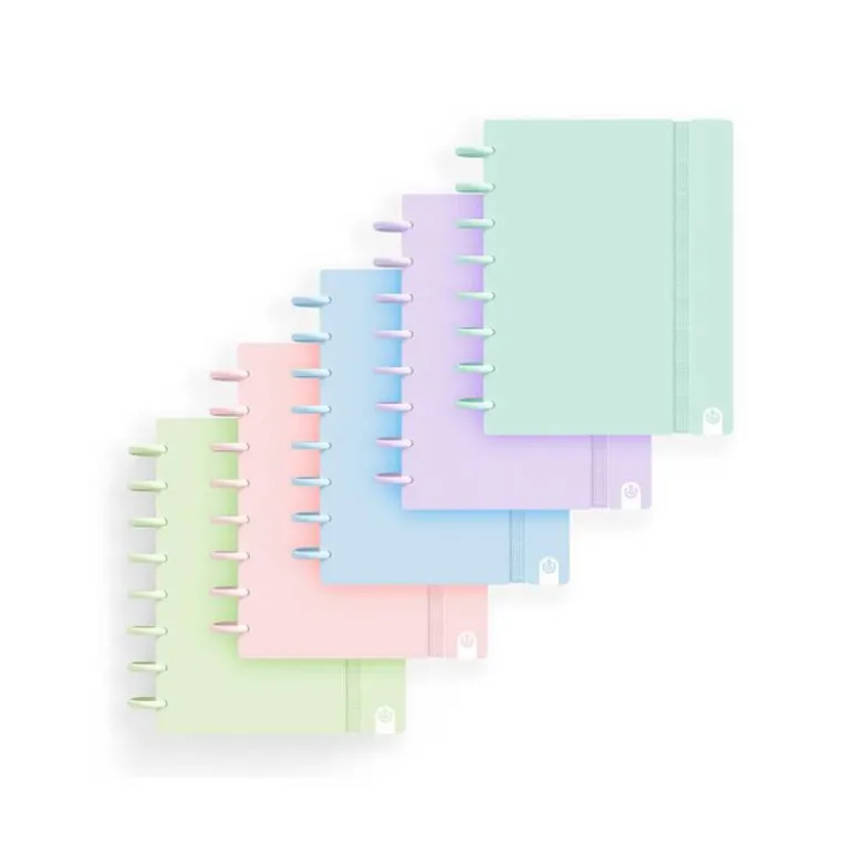 CUADERNO INGENIOX FOAM A5 80H RAYADO HORIZONTAL COLORES PASTEL SURTIDOS
