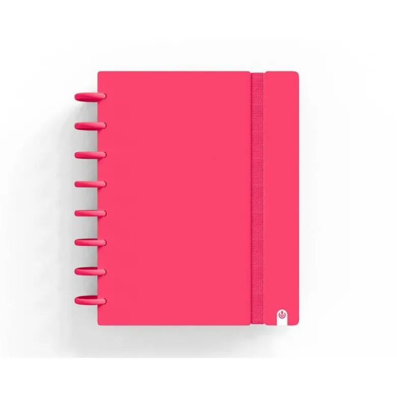 CUADERNO INGENIOX FOAM A5 80H RAYADO HORIZONTAL ROJO