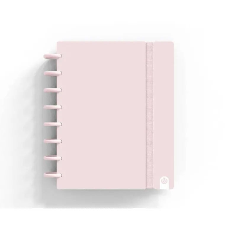 CUADERNO INGENIOX FOAM A5 80H RAYADO HORIZONTAL ROSA PASTEL