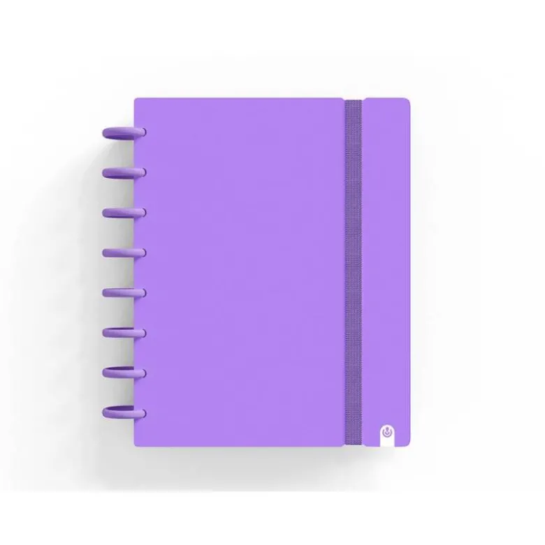 CUADERNO INGENIOX FOAM A5 80H RAYADO HORIZONTAL VIOLETA