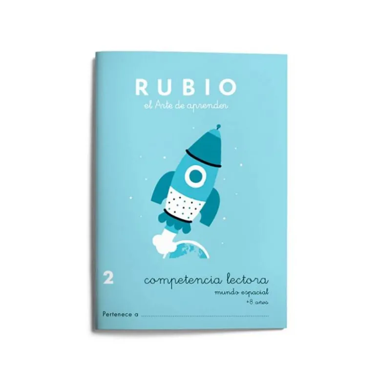 CUADERNO RUBIO COMPETENCIA LECTORA 2 MUNDO ESPACIAL