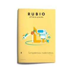 CUADERNO RUBIO COMPETENCIA MATEMATICA 5