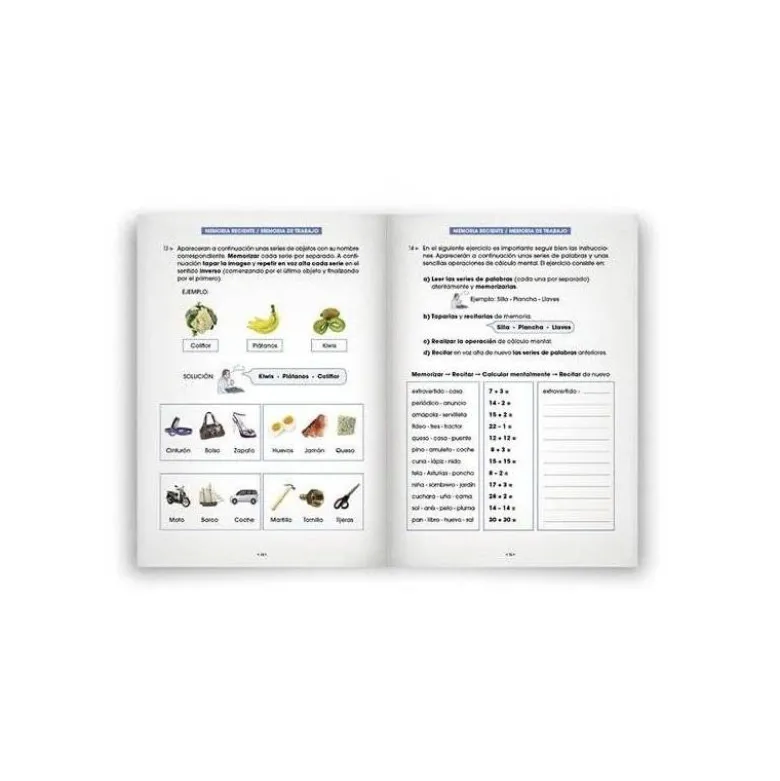 Cuaderno Rubio Memoria 1 Estimulación Cognitiva