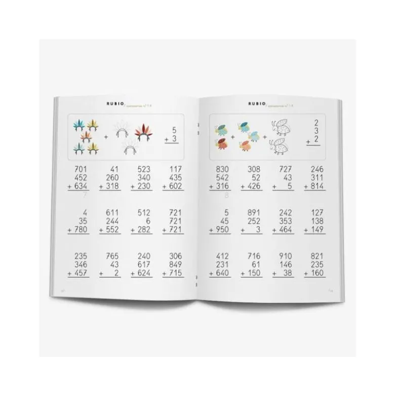 Cuaderno Rubio Operaciones nº 1 A Sumar llevando
