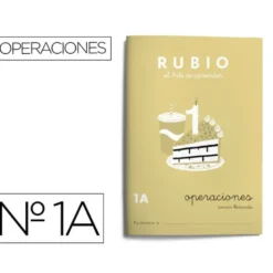 Cuaderno Rubio Operaciones nº 1 A Sumar llevando