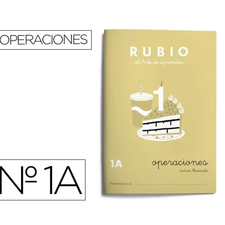 Cuaderno Rubio Operaciones nº 1 A Sumar llevando