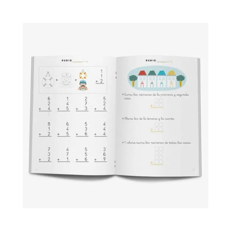 Cuaderno Rubio Operaciones nº 1 A Sumar llevando