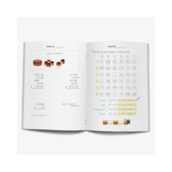 Cuaderno Rubio Operaciones nº 6 Sumar, restar, multiplicar y dividir con decimales por varias cifras