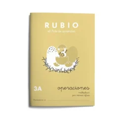 Cuaderno Rubio Operaciones nº 3 A Multiplicar por varias cifras