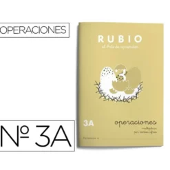 Cuaderno Rubio Operaciones nº 3 A Multiplicar por varias cifras