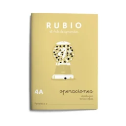 Cuaderno Rubio Operaciones nº 4 A Dividir por varias cifras