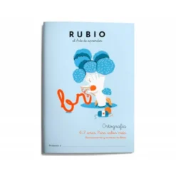 CUADERNO RUBIO ORTOGRAFIA 6-7 AÑOS PARA SABER MAS