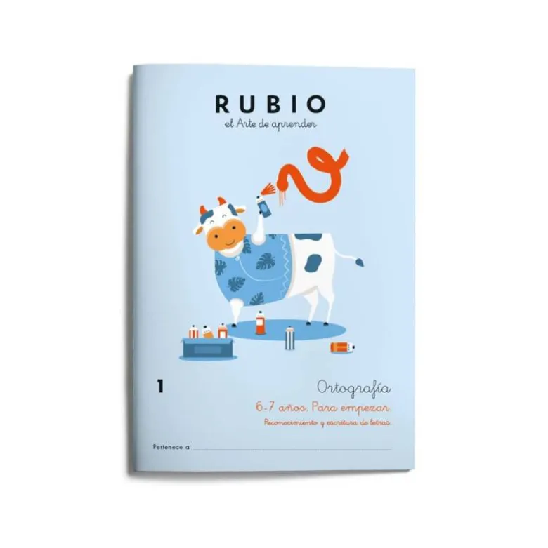 CUADERNO RUBIO ORTOGRAFIA NIÑOS 6-7 AÑOS PARA EMPEZAR