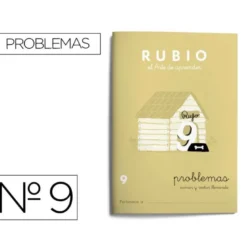 Cuaderno Rubio Problemas nº 9 Sumar y restar llevando