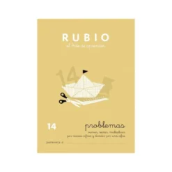 Cuaderno Rubio Problemas nº 14 Sumar, restar, multiplicar por varias cifras y dividir por una cifra