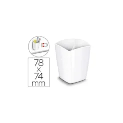Cubilete Cep magnetico color Blanco 78x74x95mm
