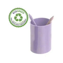 CUBILETE PORTALAPICES ARCHIVO 2000 ECOGREEN 100% RECICLADO COLOR MALVA PASTEL