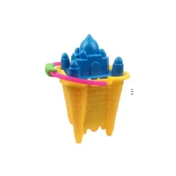 CUBO DE PLAYA AO ZHI PARA JUGAR CON LA ARENA SET 7 PIEZAS PALACIO