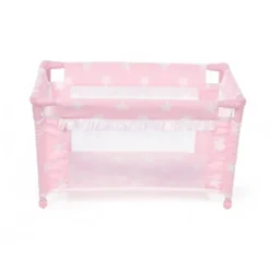 CUNA DE VIAJE CARLOTA COLOR ROSA 530X320X320 MM +2 AÑOS