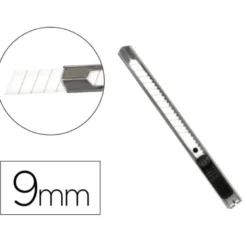 CUTER METALICO Q-CONNECT XD-C18 CUCHILLA ESTRECHA DE CERAMICA 122X10X4 MM