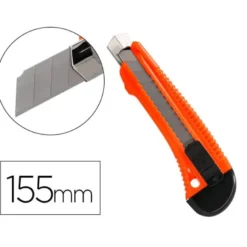 Cuter plastico Q-Connect KF10634 Con protector metalico