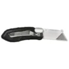CUTER Q-CONNECT PLEGABLE XD-925 CON MECANISMO DE CAMBIO RAPIDO CUCHILLA ANCHA MANGO ANTIDESLIZANTE
