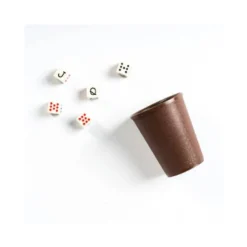 DADOS POKER FORUNIER CON CUBILETE EN BLISTER