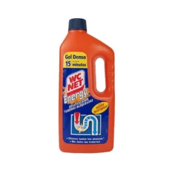 Desatascador de tuberias gel Wc Net energy botella de 1 litro