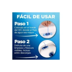 Desinfectante y ambientador marca Bref wc natural