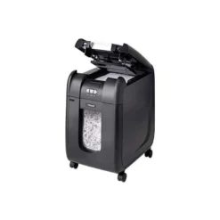 Destructora de documento Rexel auto capacidad 6 hojas destruye grapas y tarjetas de credito