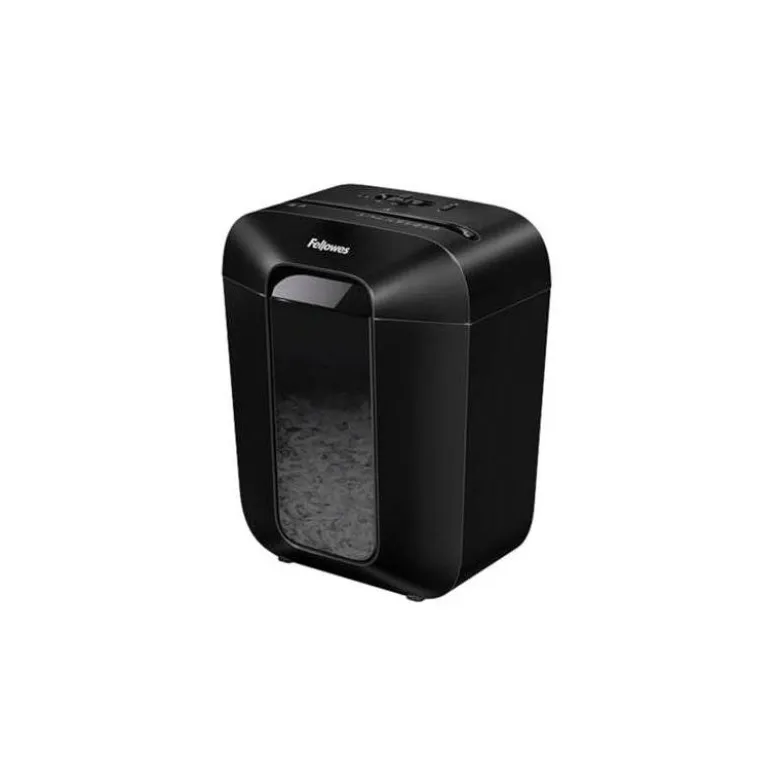 DESTRUCTORA DE DOCUMENTOS FELLOWES LX-45 CAPACIDAD DE CORTE 8 H SEGURIDAD P4 DESTRUYE GRAPAS CLIPS