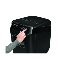 Destructora de Documentos Fellowes Automax 130C Corte en partículas 130 Hojas Automático 32L Nivel seguridad DIN en Negro