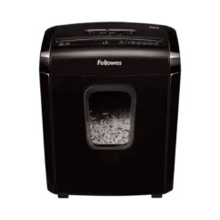 DESTRUCTORA DE DOCUMENTOS FELLOWES LX-25M CAPACIDAD 6H SEGURIDAD P4 DESTRUYE GRAPAS CLIPS Y TARJETA PAPELERA 11,5
