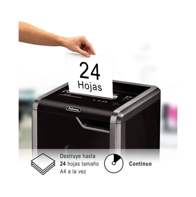 Destructora de documentos marca Fellowes 225ci