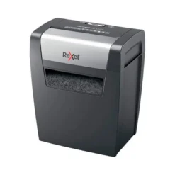DESTRUCTORA DE DOCUMENTOS REXEL MOMENTUM X308 CAPACIDAD DE CORTE 8 HOJAS DESTRUYE GRAPAS Y CLIPS 15 LITROS